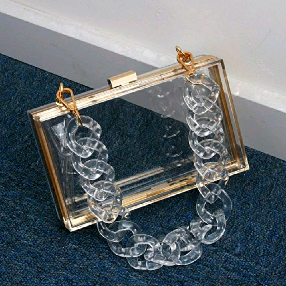 Clear clutch box